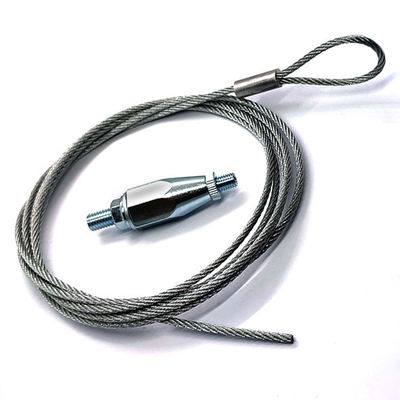 إضاءة كابل معلق سلك تعليق فولاذي ماسك كابل السقف