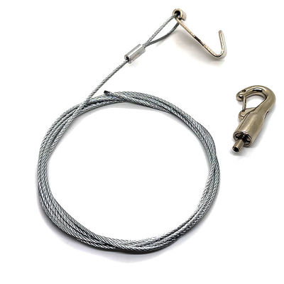 ملحق نظام تعليق المعرض، ماسك كابل بخطاف تثبيت لتعليق اللافتات