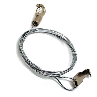 ملحق نظام تعليق المعرض، ماسك كابل بخطاف تثبيت لتعليق اللافتات