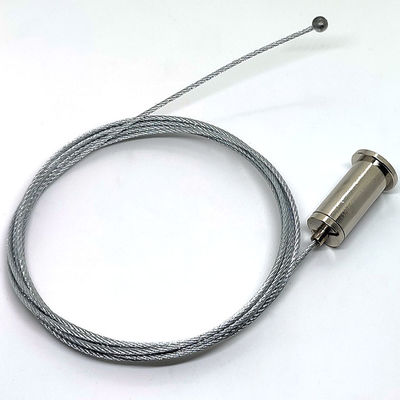 مجموعة تعليق إضاءة السلسلة مع قابض كابل السقف السلكي الفولاذي القابل للتعديل