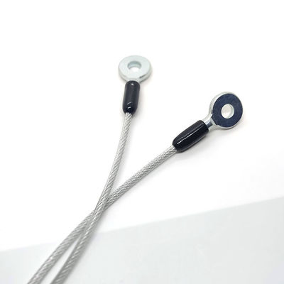 حبال رفع فولاذية شفافة مغلفة بمادة PVC، حبل أمان