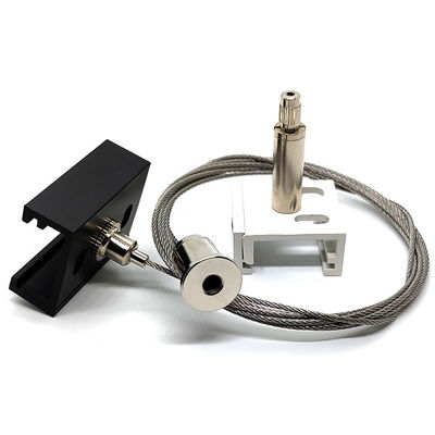 XTSC Track Ceiling Light Suspension Kit عقدة كابلات الأسلاك مع شريط الألومنيوم