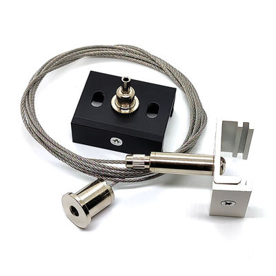 XTSC Track Ceiling Light Suspension Kit عقدة كابلات الأسلاك مع شريط الألومنيوم