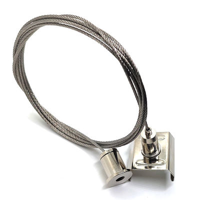 مجموعة تعليق عقدة سلك الكابل مع شريط الألومنيوم لقطار XTSC