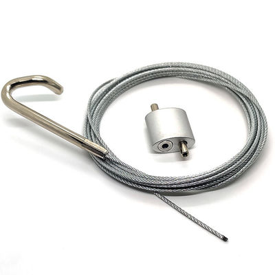 طقم تعليق كابل بمقبض حلقي قابل للتعديل مزدوج الاتجاه