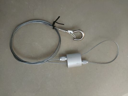 تجميع السقف الصوتي/المرئي عالي الجودة - حامل SSC-202 مع ماسك كابل فولاذي خفيف