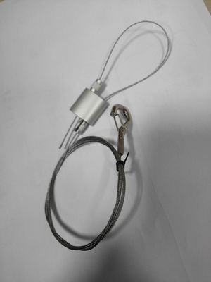 تجميع حامل السقف للصوت / الفيديو SSC-202 حبال كابل فولاذية لأنظمة التعليق التلقائي