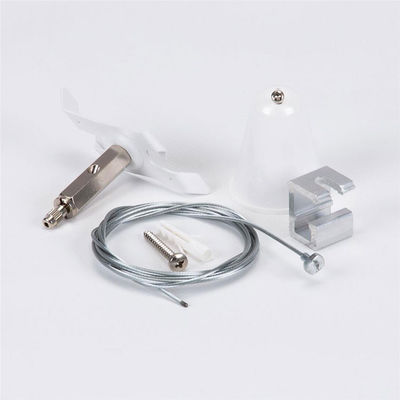 أجهزة إضاءة المسار LED أجهزة تعليق سلك معلق أجهزة عقدة كابل مع شريط المسار