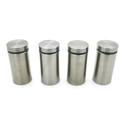 مشابك تثبيت فاصل إعلانات مجوفة، مشبك عرض، برغي إعلانات من الفولاذ المقاوم للصدأ