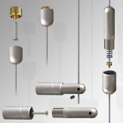 نظام العرض الكابل المعلوق بالأسلاك من الألومنيوم