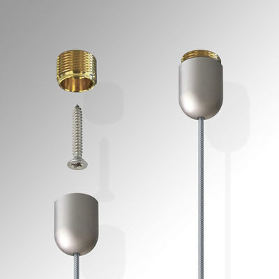 نظام العرض الكابل المعلوق بالأسلاك من الألومنيوم