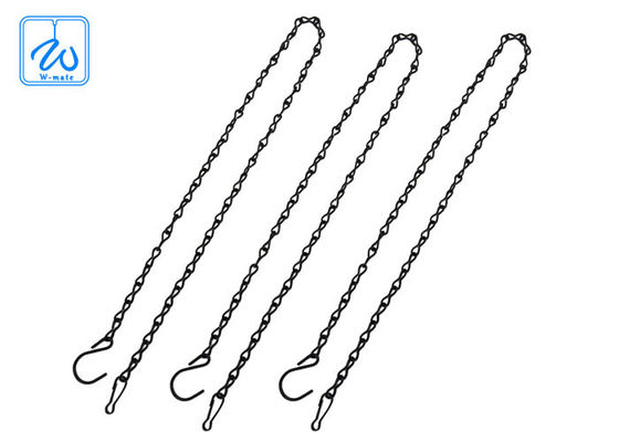 طقم تعليق إناء الزهور القابل للتعديل بثلاث أرجل، طقم تعليق سلكي لإناء الزهور