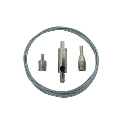 مصابيح كابلات سلكية مخصصة مع خيط ذكر للضوء المعلوق والعرض