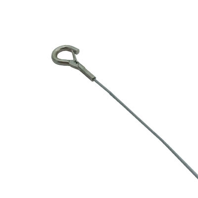 سلك حديدي حبل مع خطاف لمعرض الإضاءة وتعليق