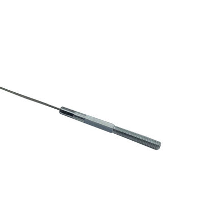 حبل سلكي مجلفن 1.5 مم مع رأس زنك لتعليق الهياكل