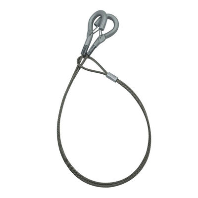 المجموعة المعلقة الضوئية المعدلة المقبض سلك الفولاذ الكابل معلق لوحة معلقة