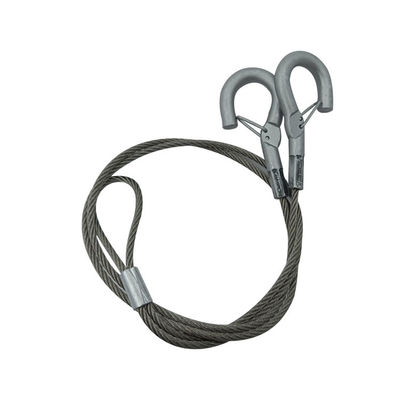 المجموعة المعلقة الضوئية المعدلة المقبض سلك الفولاذ الكابل معلق لوحة معلقة