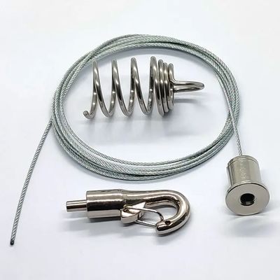 الطول المخصص للكابل نظام تعليق سقف معصوم للصوت للإضاءة / المعرض / السقف الصوتي