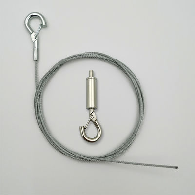 نظام تعليق سقف مقاوم للاهتزاز مع بناء كابل قوي 7x19 ومقاومة للرطوبة