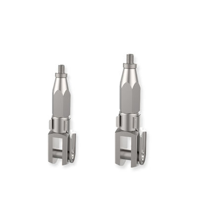 نظام معلق عقدة الكابلات المقاومة للضغط 1.2-2.0MM عقد السقف الصوتي