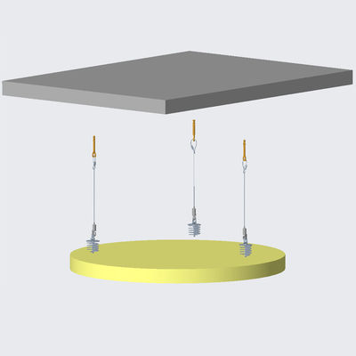 Zinc alloy attached absorbent anchor suspension is moisture-proof and durable with suspension kit