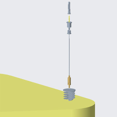 نظام تعليق سقف صوتي قابل للتخصيص لمرساة ممتص الصوت Connect