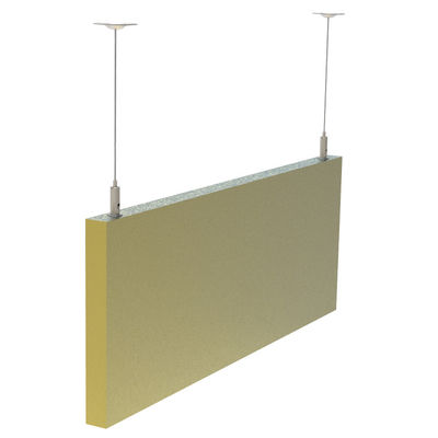 ألواح حائط مخصصة لامتصاص الصوتيات مع مجموعة أسلاك قابلة للتعديل لألواح السقف LED