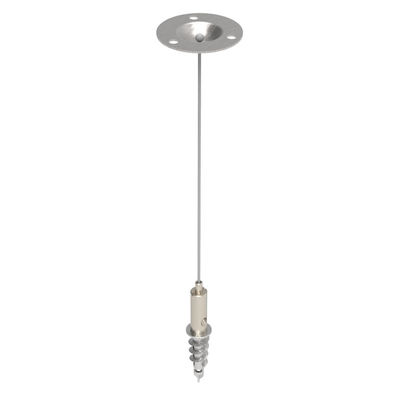 ألواح حائط مخصصة لامتصاص الصوتيات مع مجموعة أسلاك قابلة للتعديل لألواح السقف LED