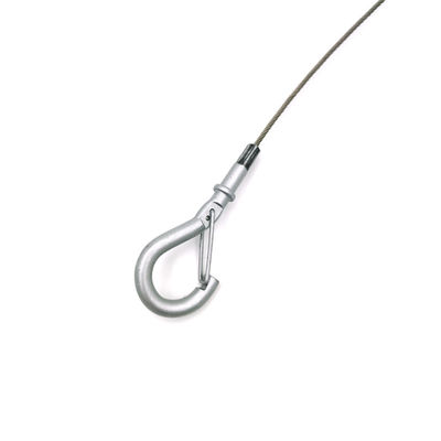 طقم تعليق لمكبر الصوت المعلق، سلك حبل من الفولاذ المقاوم للصدأ لأمان مكبر الصوت، لسماعة السقف، يضيف أمانًا للإضاءة المعلقة، قفل الكاميرا، مكبر الصوت DIY في القاعة، البار، المعرض، المتجر