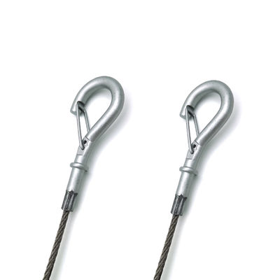 طقم تعليق لمكبر الصوت المعلق، سلك حبل من الفولاذ المقاوم للصدأ لأمان مكبر الصوت، لسماعة السقف، يضيف أمانًا للإضاءة المعلقة، قفل الكاميرا، مكبر الصوت DIY في القاعة، البار، المعرض، المتجر