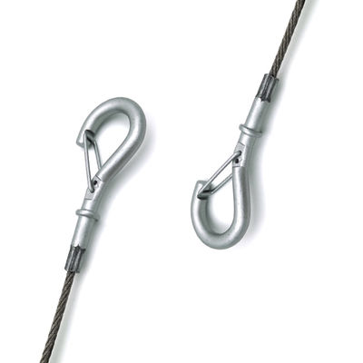 طقم تعليق لمكبر الصوت المعلق، سلك حبل من الفولاذ المقاوم للصدأ لأمان مكبر الصوت، لسماعة السقف، يضيف أمانًا للإضاءة المعلقة، قفل الكاميرا، مكبر الصوت DIY في القاعة، البار، المعرض، المتجر