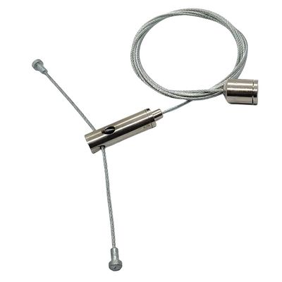 مجموعة نظم إضاءة السقف المعلقة بالأسلاك من الفولاذ المقاوم للصدأ