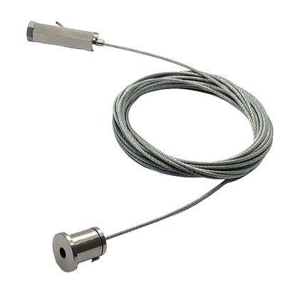 مجموعة نظم إضاءة السقف المعلقة بالأسلاك من الفولاذ المقاوم للصدأ