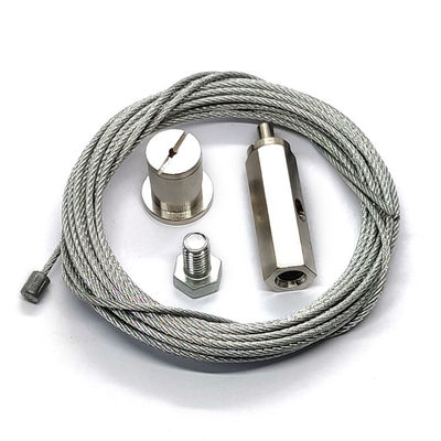 مجموعة تعليقات إضاءة LED من الفولاذ المقاوم للصدأ لأضواء الألواح