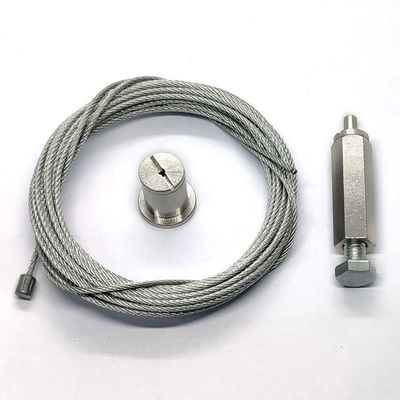 مجموعة تعليقات إضاءة LED من الفولاذ المقاوم للصدأ لأضواء الألواح