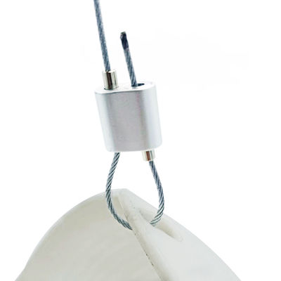 مقابض تثبيت الكابلات المطلية بالنيكل مع قطر كابل 0.6 مم ~ 2.0 مم لأنظمة الإضاءة - عينة مجانية وتوصيل خلال 7 أيام