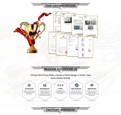 20*20 مم ماسك حلقة الكابل بكسر تحميل 900 نيوتن لنظام تعليق الإضاءة