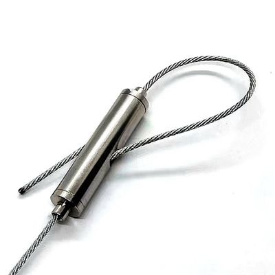 عقدة حلقة كابل قابلة للتعديل مع 7 أيام التسليم ل0.6mm~2.0mm سلك الفولاذ و 1000pcs MOQ