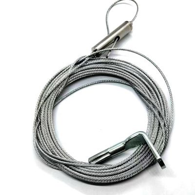 عقدة حلقة كابل قابلة للتعديل مع 7 أيام التسليم ل0.6mm~2.0mm سلك الفولاذ و 1000pcs MOQ