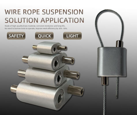 ماسِك كابل من الفولاذ المقاوم للصدأ بحجم 25*25 مم للتركيب بالسقف والتوصيل الآمن