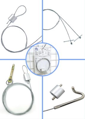 حلقة كابل ذات حلقة مزدوجة الجوانب مع توصيل خلال 7 أيام و 1000 قطعة كحد أدنى لكمية الطلب لتركيبات الإضاءة