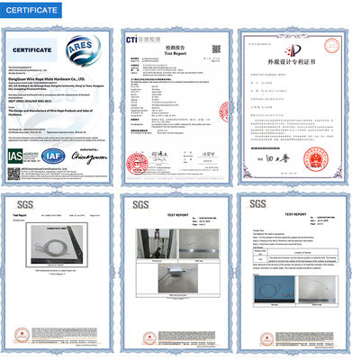 حلقة كابل ذات حلقة مزدوجة الجوانب مع توصيل خلال 7 أيام و 1000 قطعة كحد أدنى لكمية الطلب لتركيبات الإضاءة