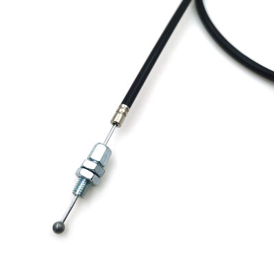 مقبض أمتعة من الفولاذ المطلي بمادة PVC، كابل فرامل طويل من الفولاذ المجلفن، حبل سلكي بنهاية عين مزدوجة