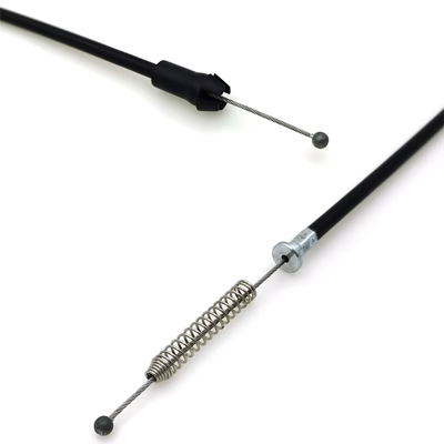 Custom High Quality Die-Casting Zinc Head Steel Wire Rope Brake Control Cable Assembly Bowden Cable With Customized Fittings