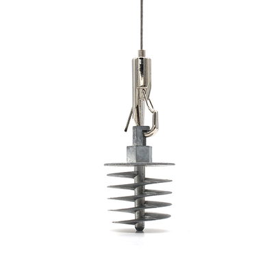 Adjustable Metal Hanging Kit Acoustic Panel Suspension System Custom Cable Gripper Hook ISO9001 Certified Custom Surface Finish (معدات تعليق المعدات المعدنية المعتمدة)