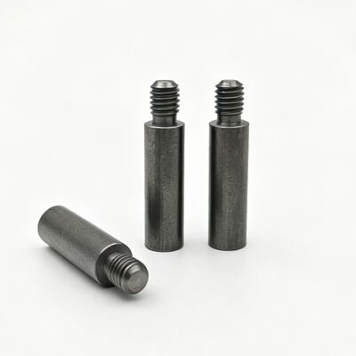 Custom Slotted Circular Spacer Screw Steel Zinc Plated Male to Female Cnc Machining Hardware Fitting