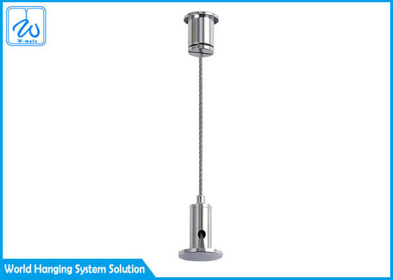 طقم تعليق سلك السقف القابل للتعديل لأضواء اللوحة / الخطية