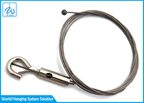 مجموعة مشابك كابلات متينة، مجموعة تعليق أسلاك لإضاءة السقف السفلية LED