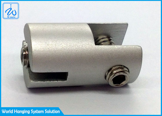 تصميم إبداعي زجاجي جانبي مشبك علامة كابل ماسك لنظام تعليق اللافتات