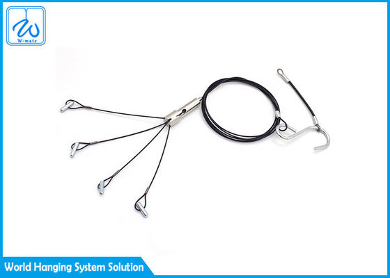 مجموعات تعليق كابلات السلك من الفولاذ المقاوم للصدأ للإضاءة المعمارية